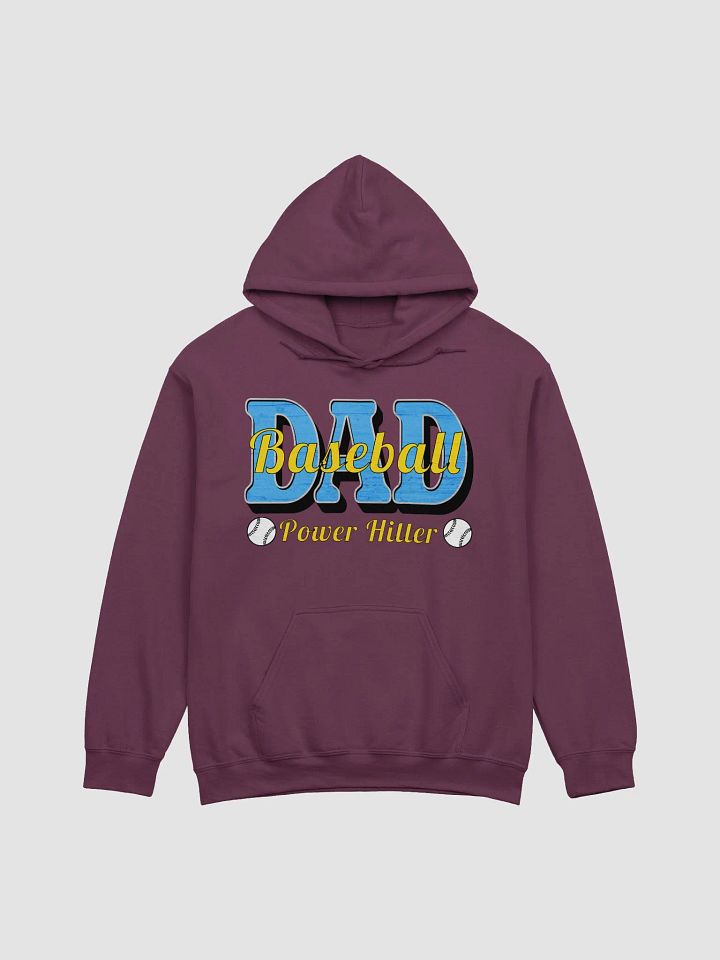 Dad Baseball Power Hitter Hoodie product image (11)