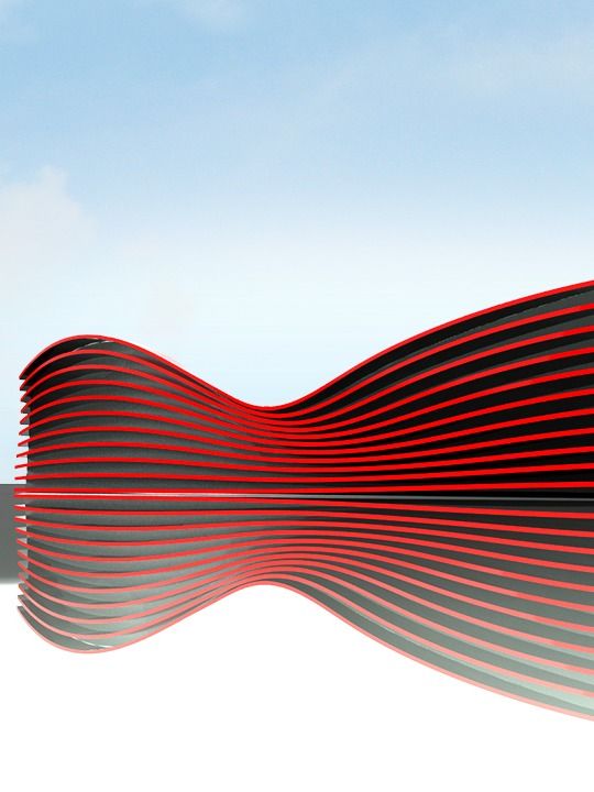 Curved Parametric Facade Design Grasshopper Rhino Files Download product image (2)