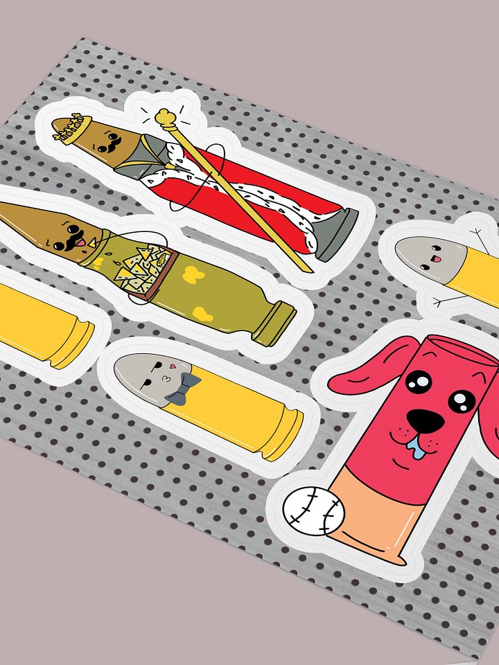 Pedro & Friends Sticker Sheet product image (1)