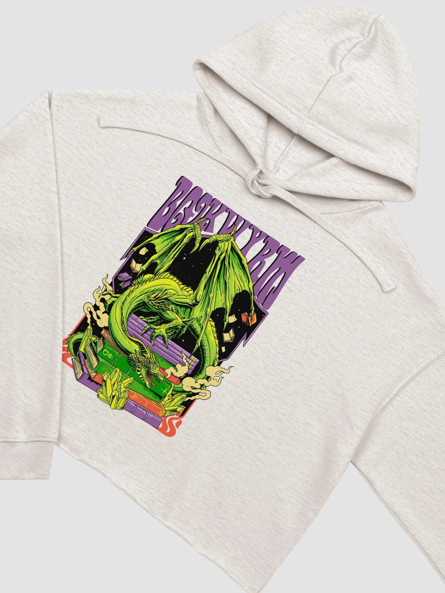 'Bookwyrm' Cropped Hoodie product image (1)