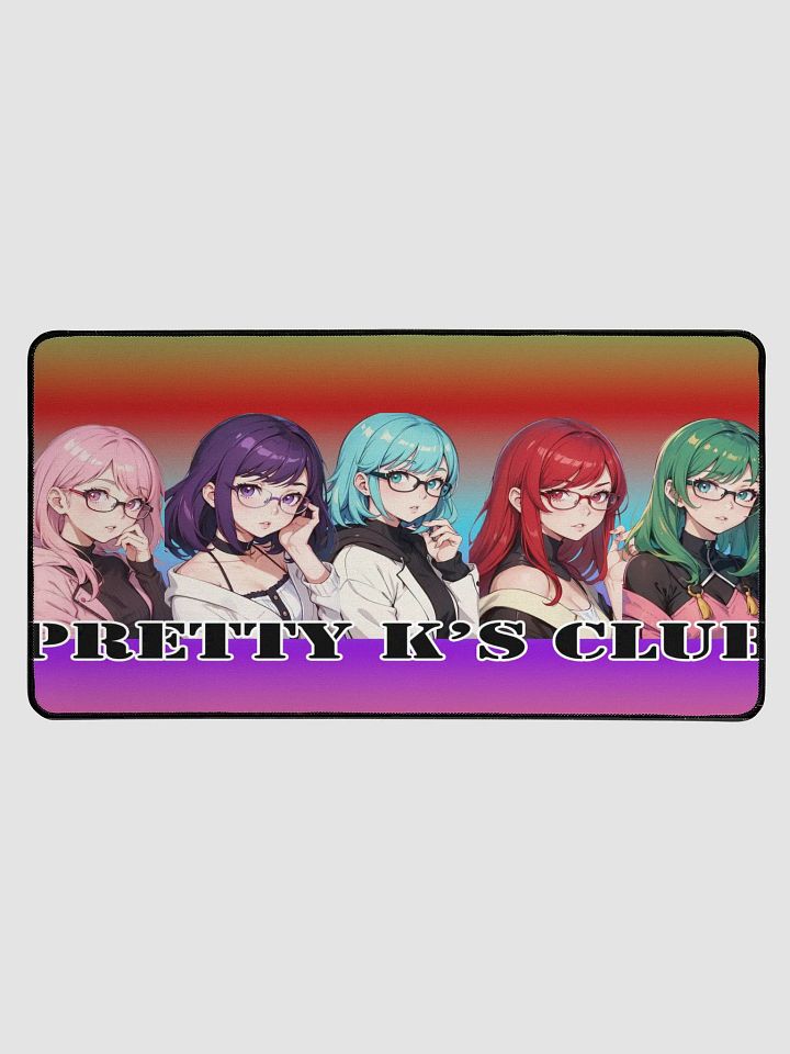 K's Club (WAIFU) K Desk Mat 15.5" x 31.5" product image (1)