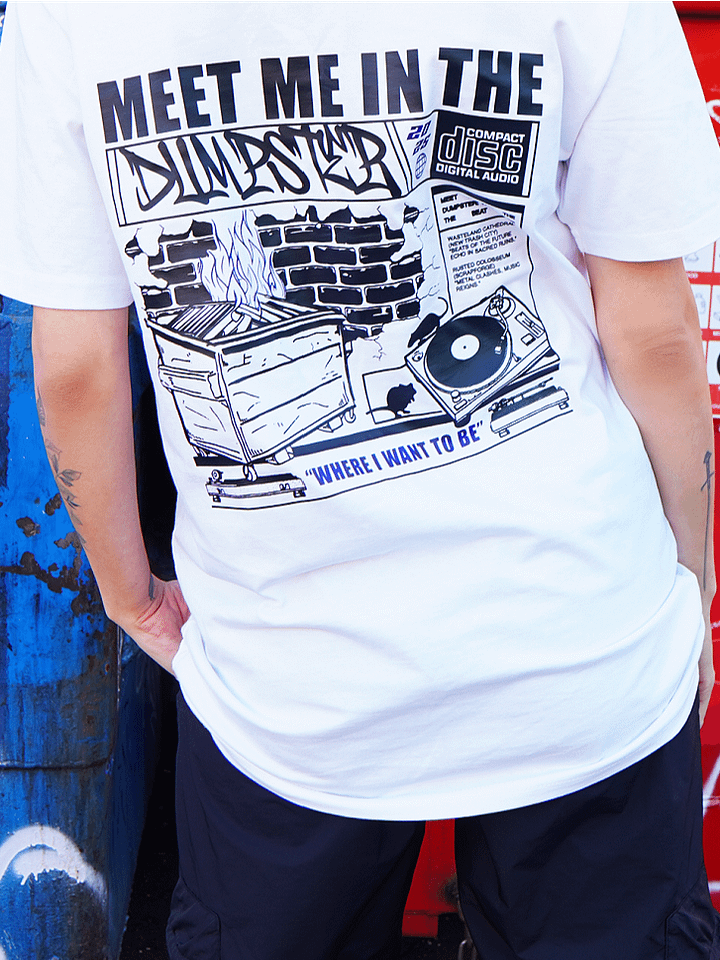 Dumpster Diver T-Shirt (White) product image (2)