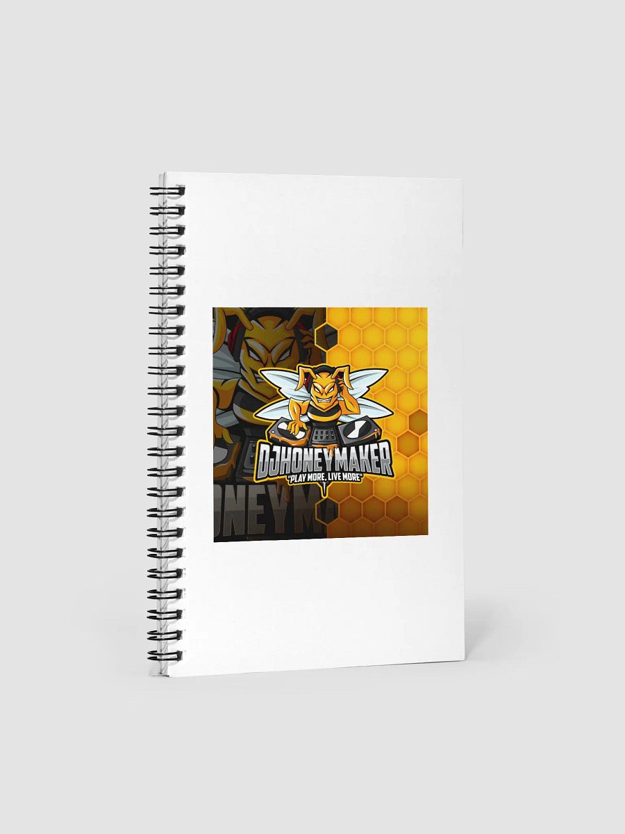Logo With Texture Spiral Notebook product image (1)