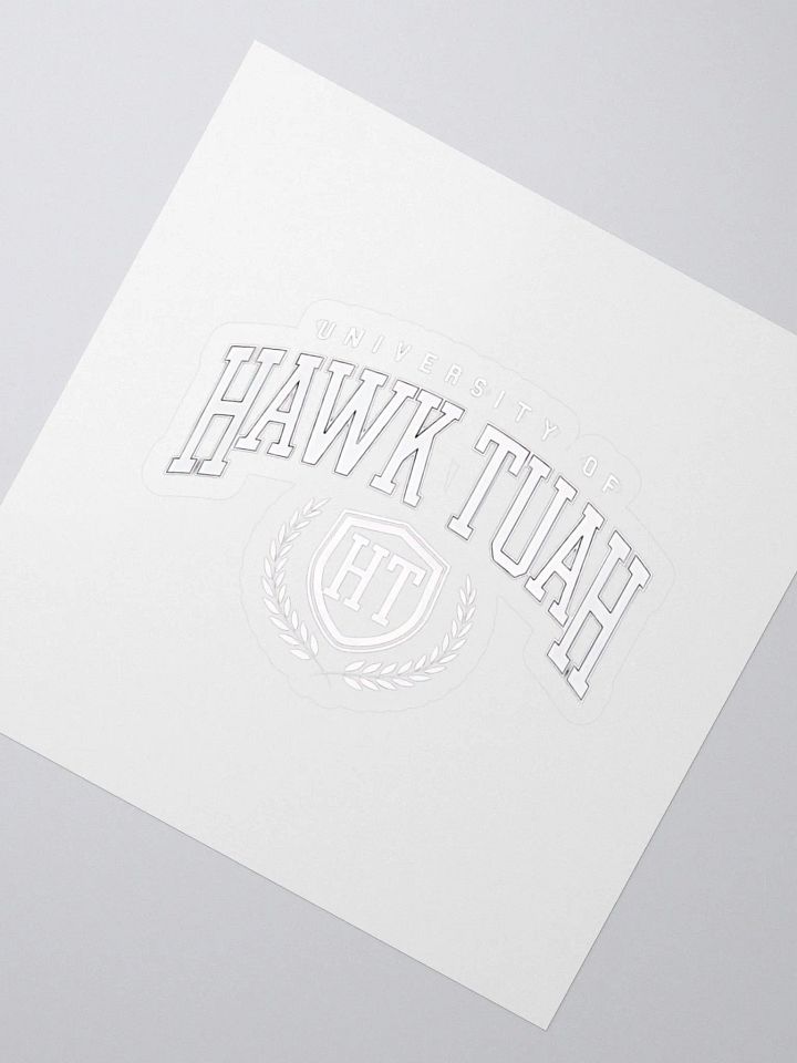 Hawk Tuah University Kiss Cut Stickers product image (2)