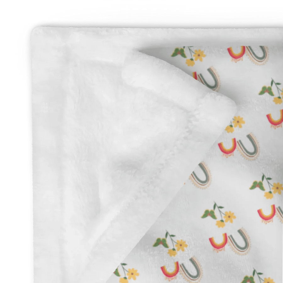 Rainbow Floral Blanket product image (24)