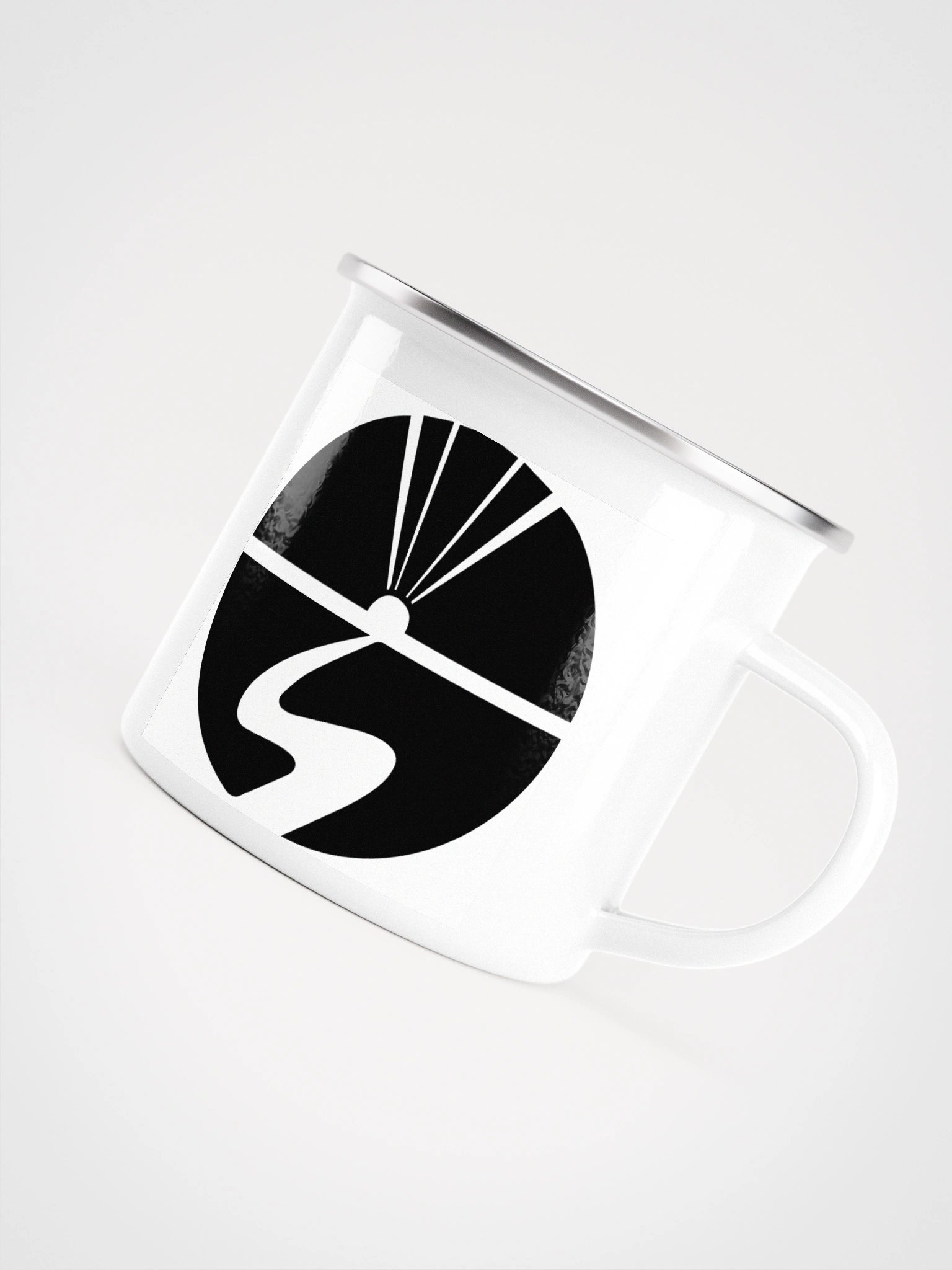 visionswell Enamel Mug – Live Light, Sip Intentionally product image (5)