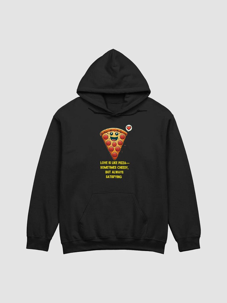 Cheesy Love Pizza Hoodie product image (1)