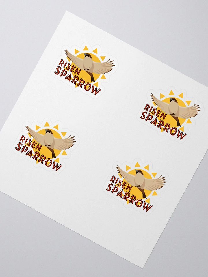 Risen Sparrow Logo Cut & Peel Stickers product image (2)