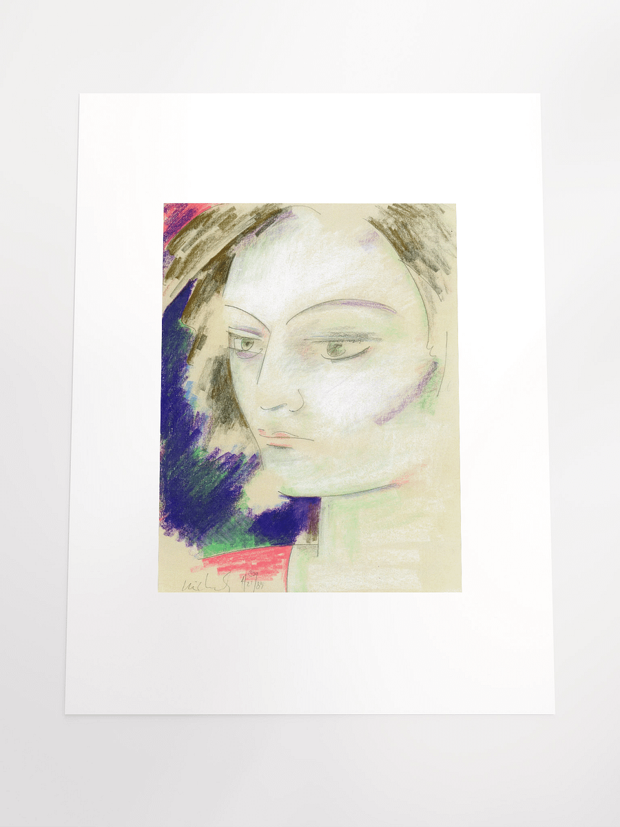 Portait of a Woman 04.27.89 print product image (5)