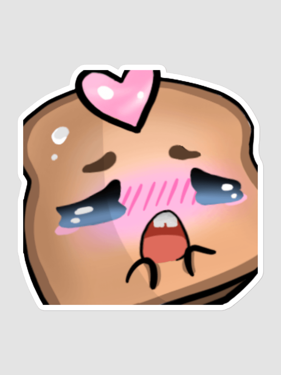Breadgasm sticker product image (1)
