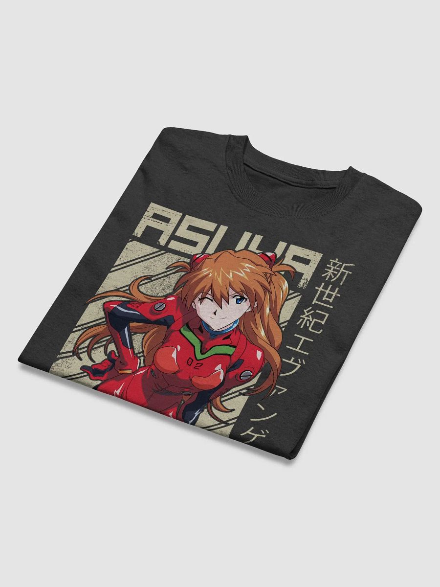 Neon Genesis Evangelion Asuka T-Shirt - Confident Stance - Gildan Heavyweight product image (4)