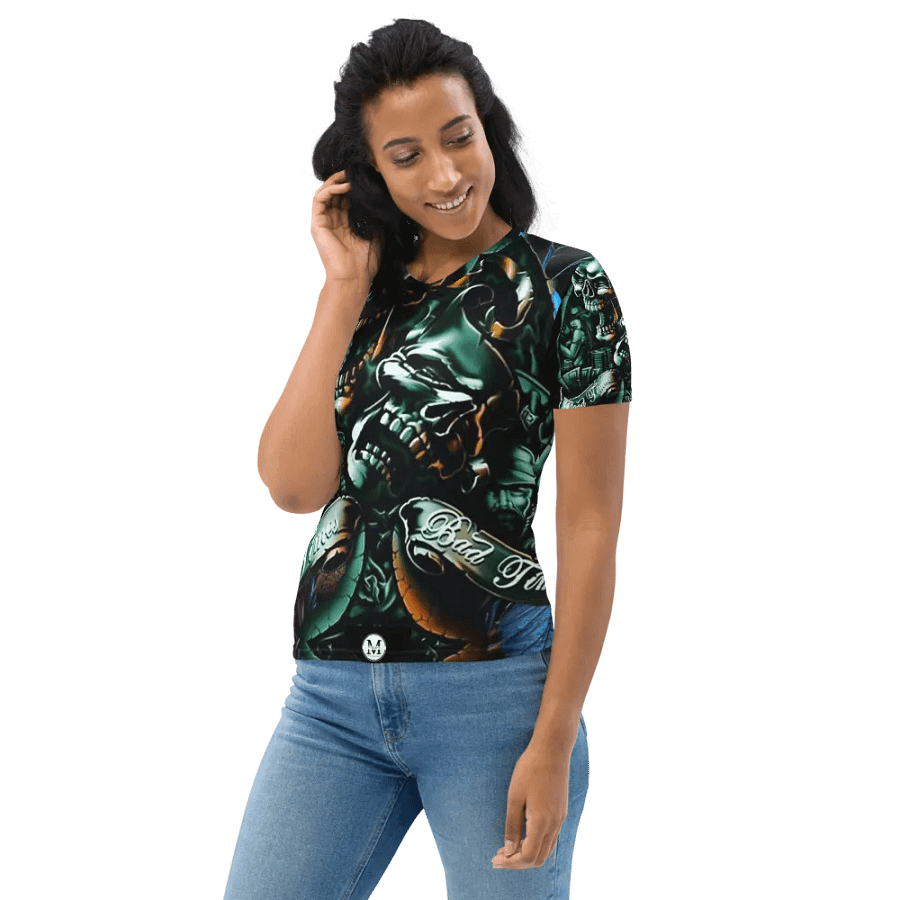 LowRider Smile Now Cry Later Women's Crew Neck T-Shirt product image (11)