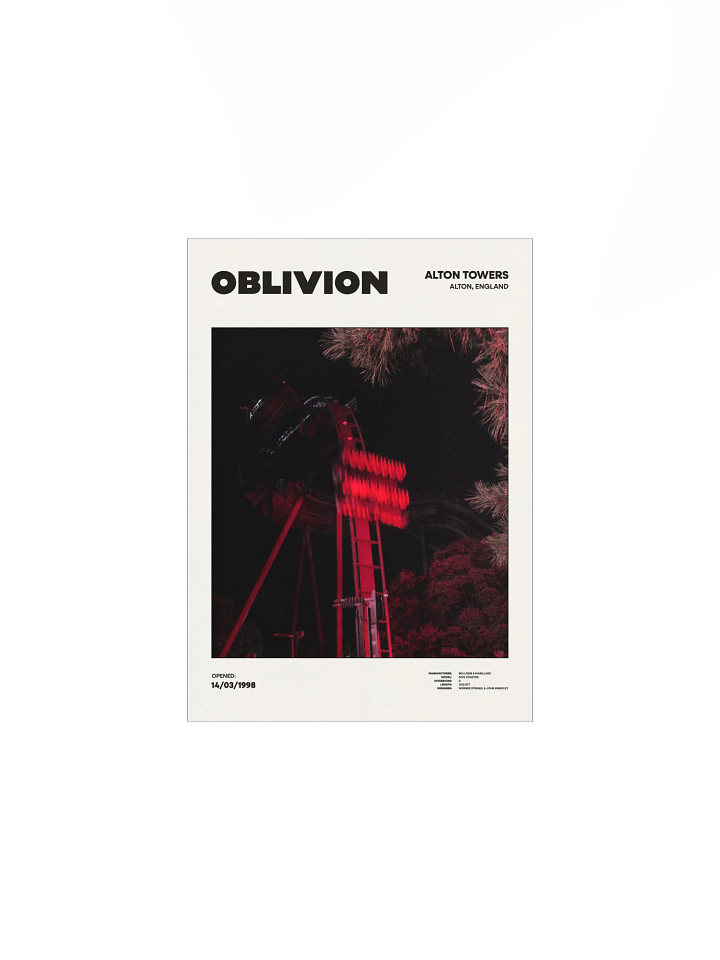 Oblivion Night Premium Poster product image (3)