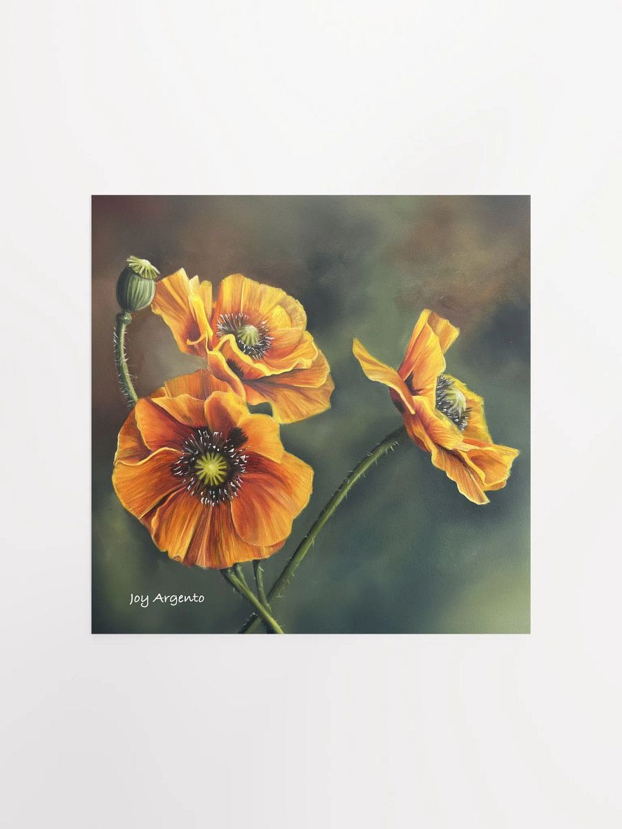 Orange Poppies Print product image (1)