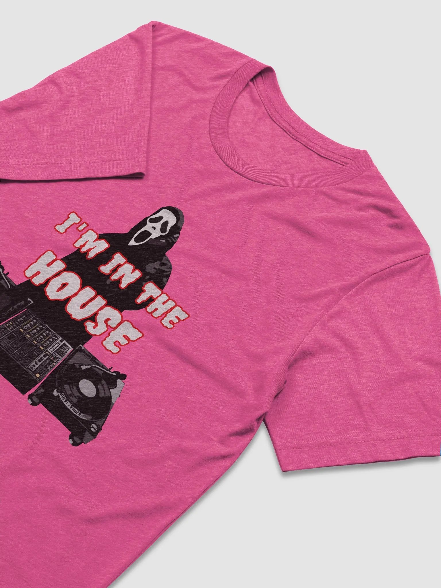 Ghostface in the house Bella+Canvas Triblend Short Sleeve T-Shirt product image (3)