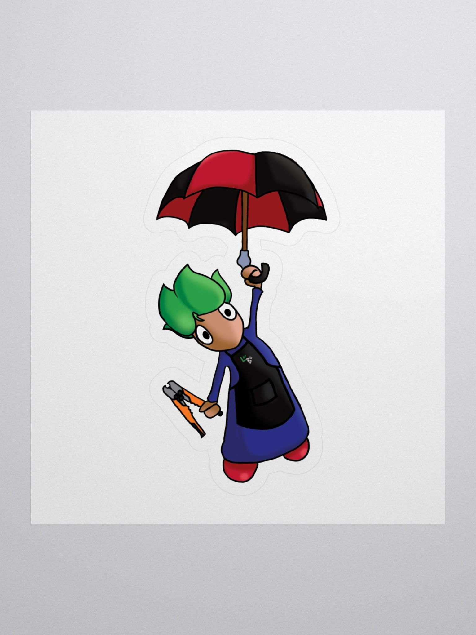 LeMmInG_BoY Drop sticker product image (1)