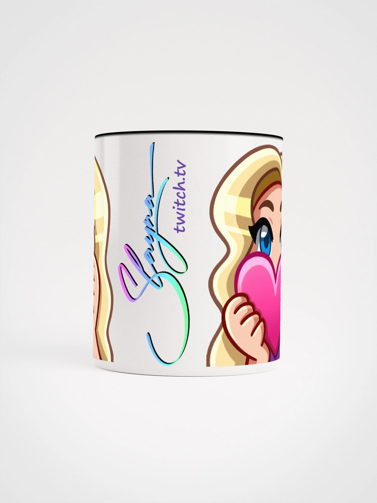 SLAYNA "Love" 2-Tone 11 oz Mug product image (50)