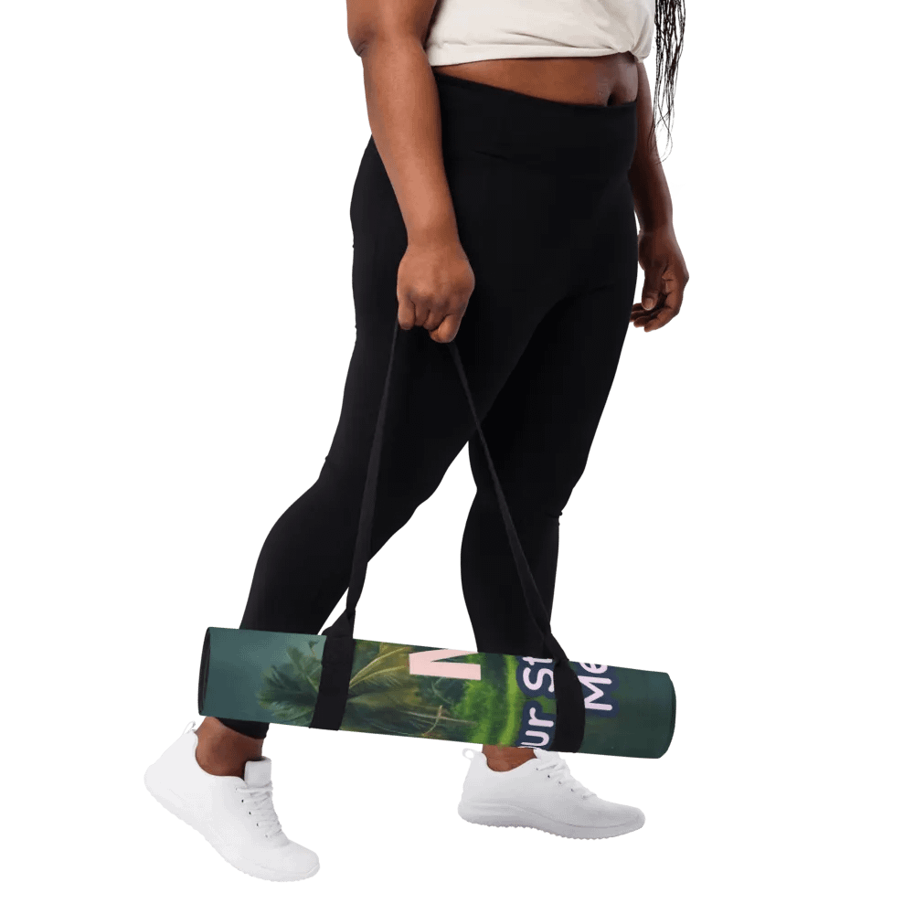 Mom's Strength Inspires Me Yoga Mat product image (4)