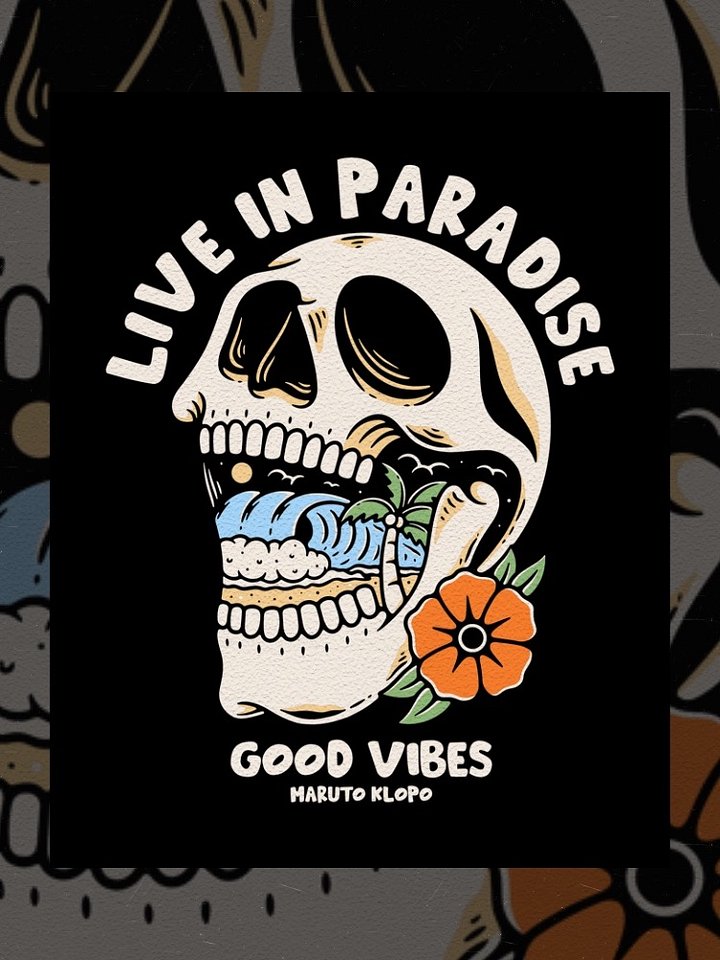 live in paradise - good vibes product image (1)