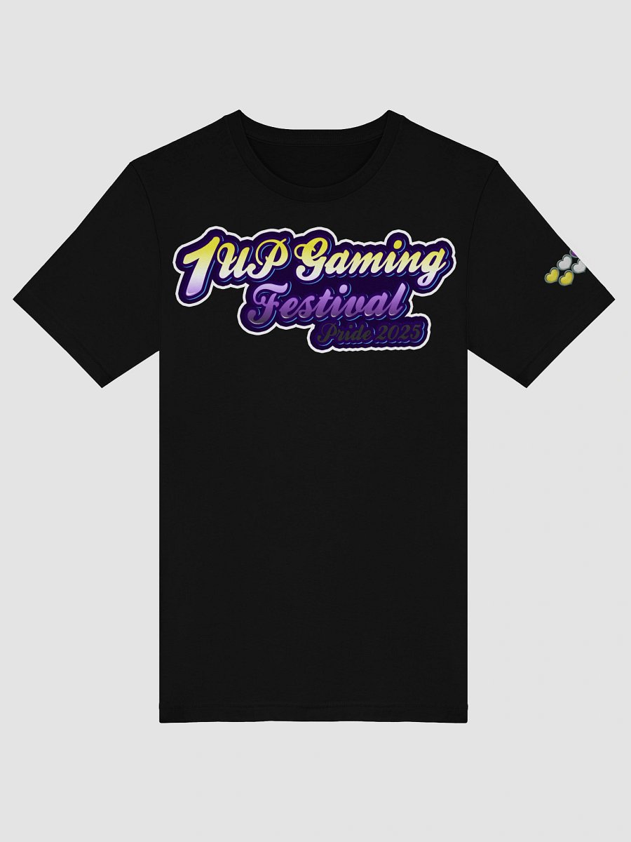 1UP Gaming Festival Nonbinary Pride 2025 TShirt product image (33)