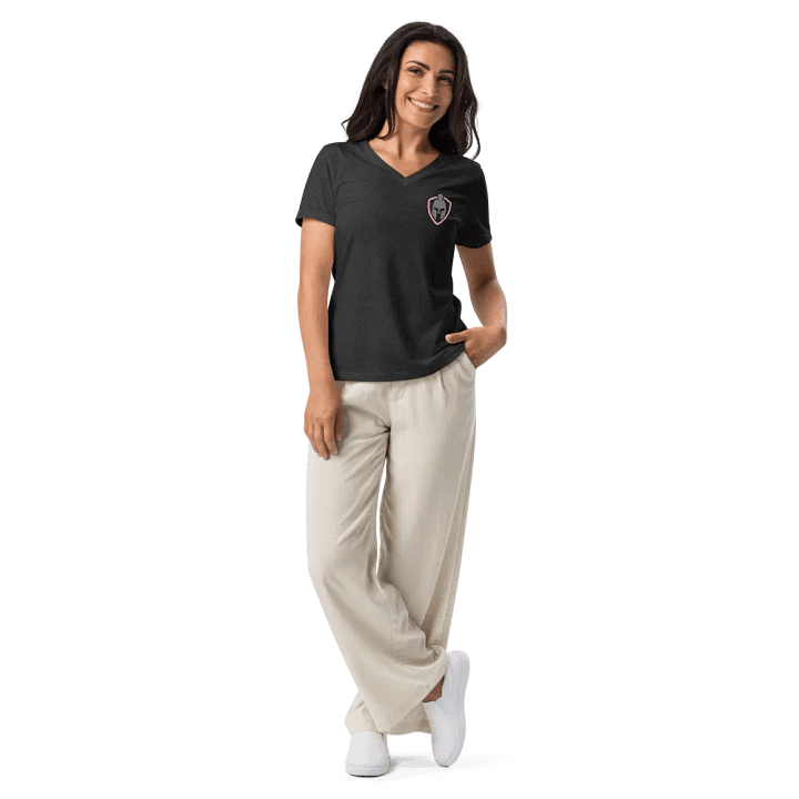 Mind Armor - Bella+Canvas Women's Relaxed V-Neck T-Shirt product image (2)