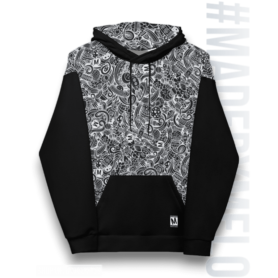 Dark Space Scribble - Ultimate Hoodie | #MadeByMELO product image (3)