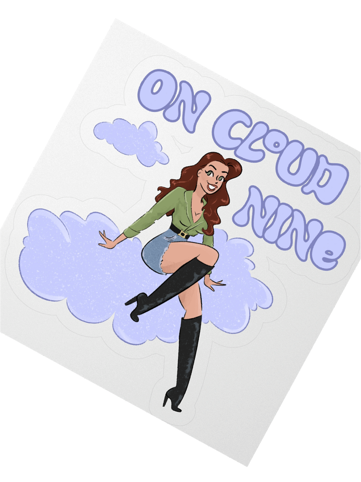 On Cloud Nine Sticker product image (2)