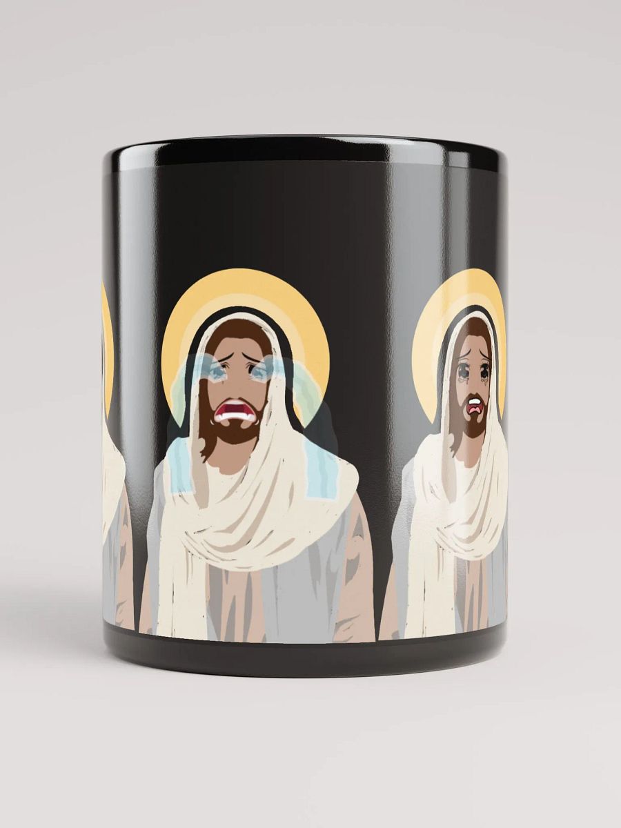 Crying Jesus Emote coffee mug product image (5)