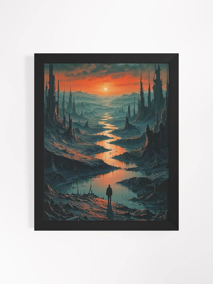 Desolate Horizon Framed Print product image (1)