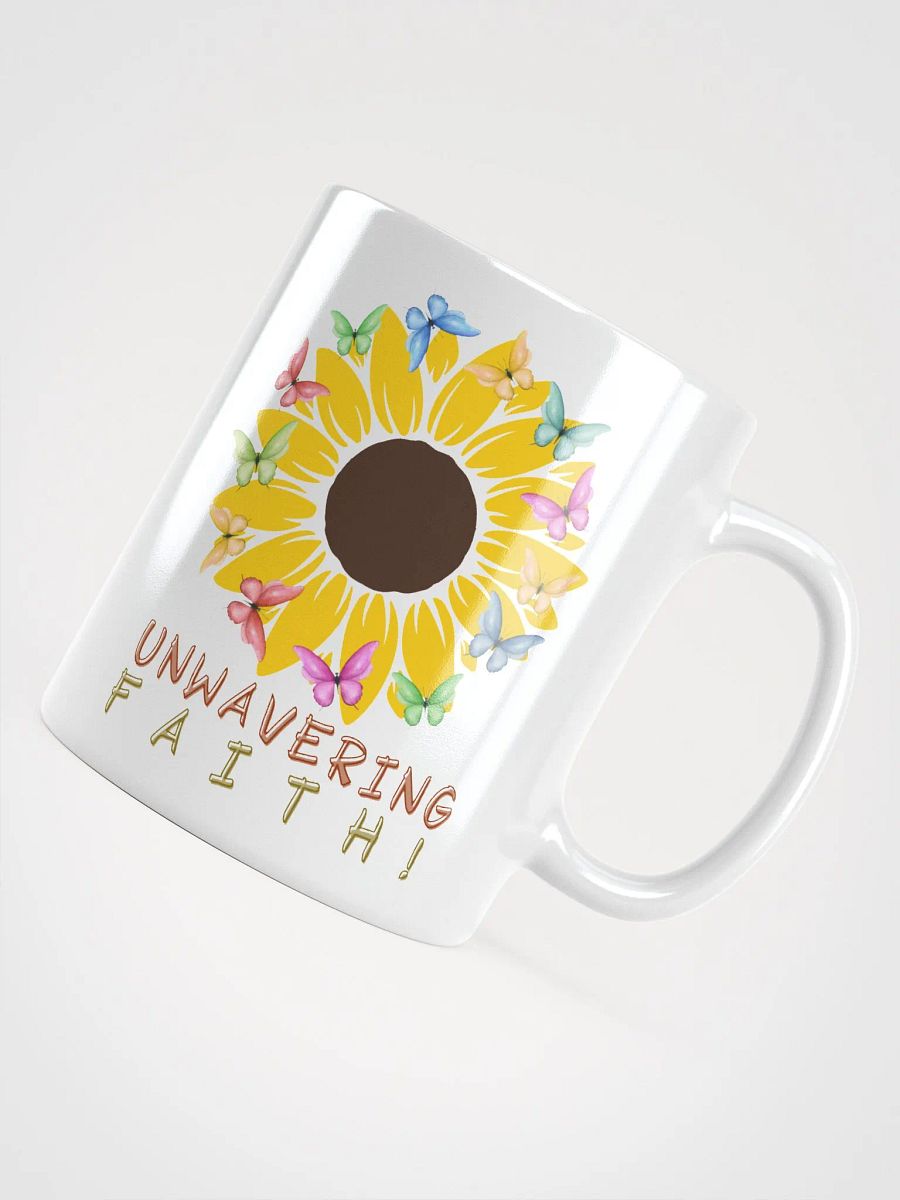 Unwavering Faith Sunflower Mug" product image (10)