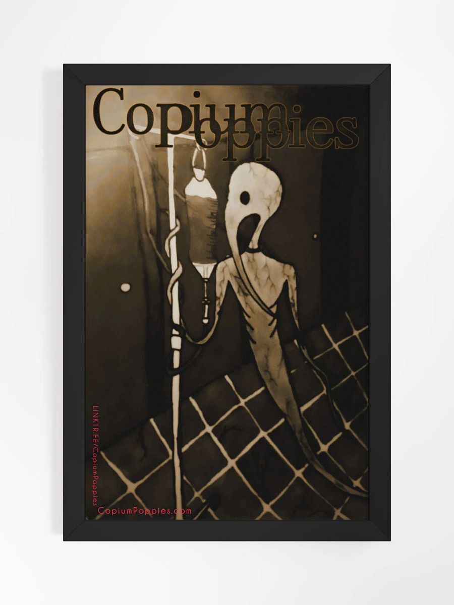 Copium Poppies - "Dmitry's Curse" (Sepia Variant) Framed Poster product image (1)