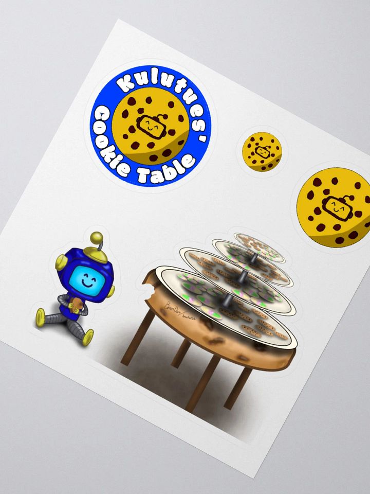 Sticker Sheet - Cookie Table by Bean product image (6)