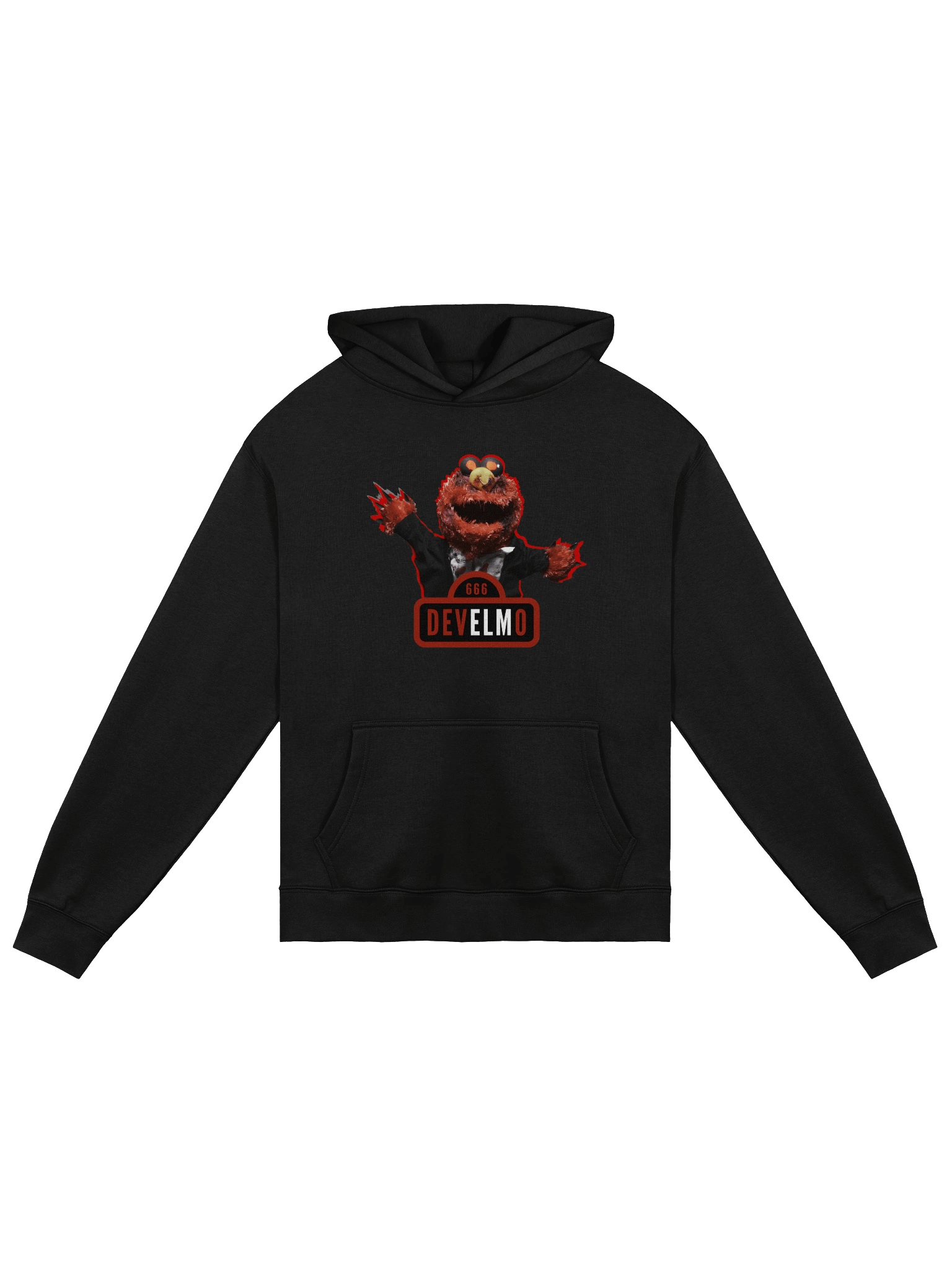DEVELMO 666 HOODED SWEATSHIRT (PREMIUM) product image (1)