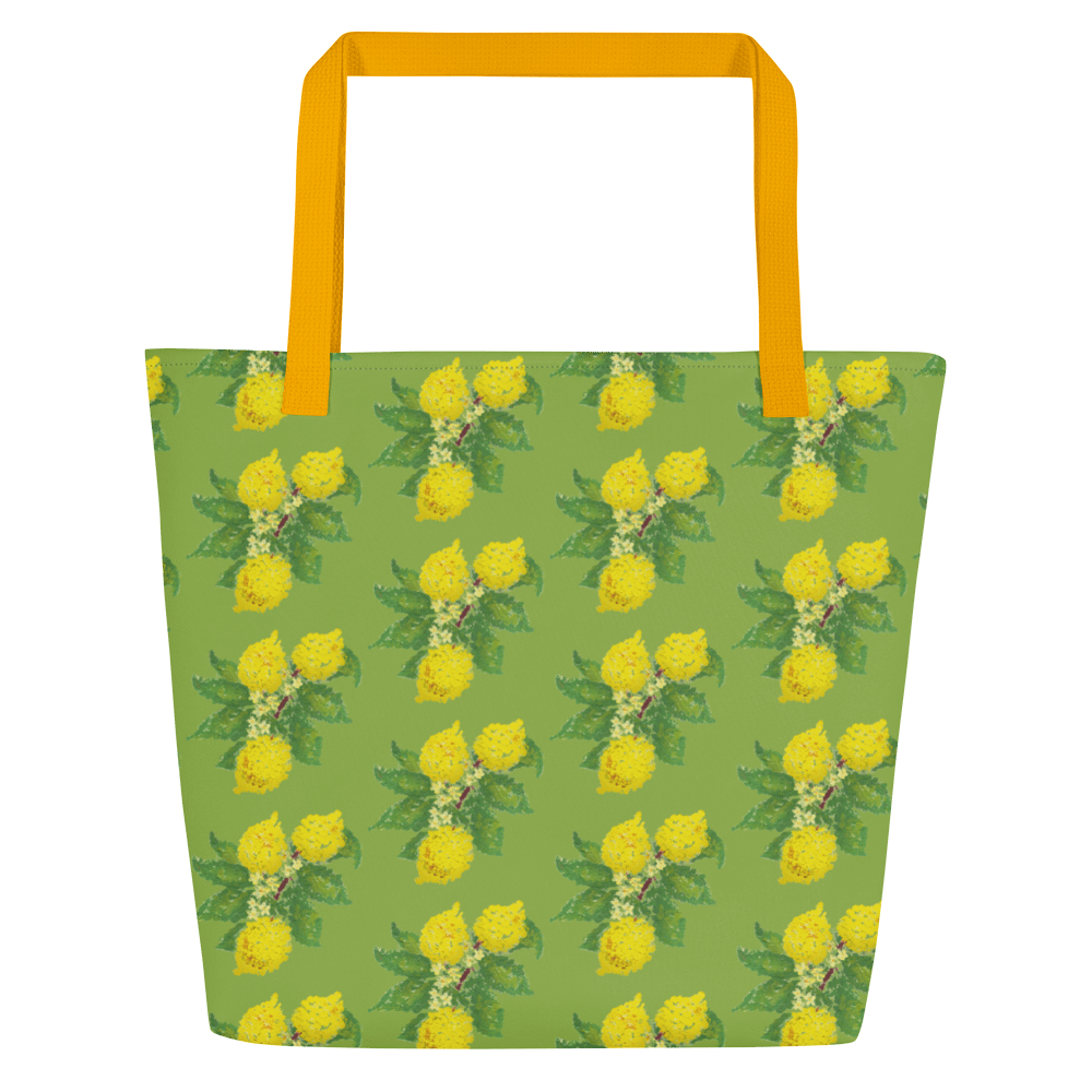 Lemon Love Large Tote Bag product image (1)