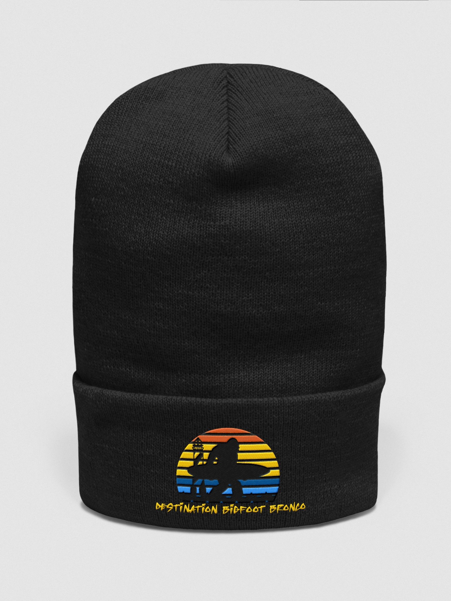 Destination Bigfoot Bronco Classic Logo Cuffed Beanie (Multiple Colors Available) product image (3)