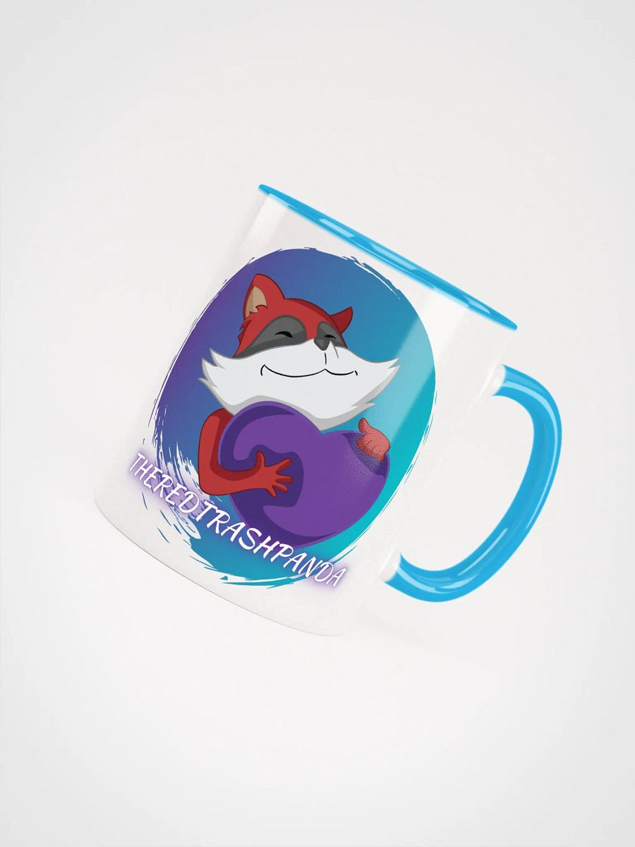 Red Trash Panda Love Ceramic Mug product image (11)