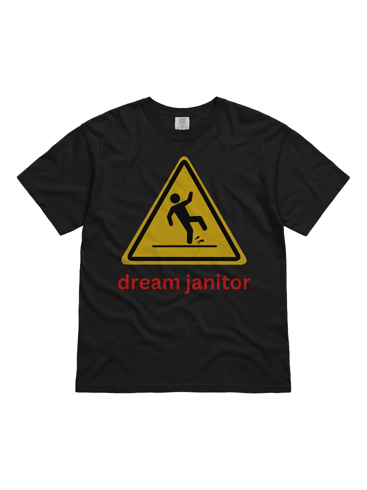 dream janitor caution tee product image (1)