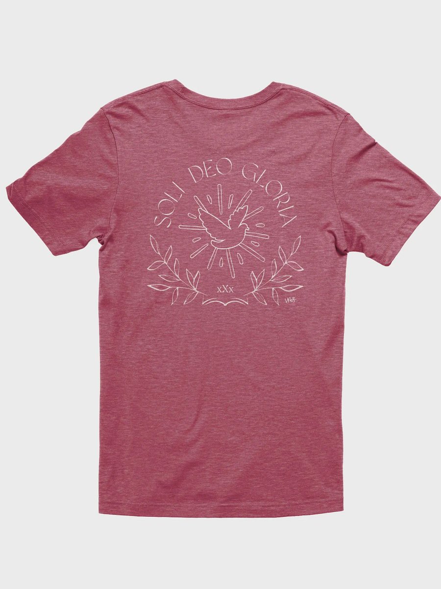 Soli Deo Gloria [Ivory] (Bella+Canvas Supersoft T-Shirt) product image (3)
