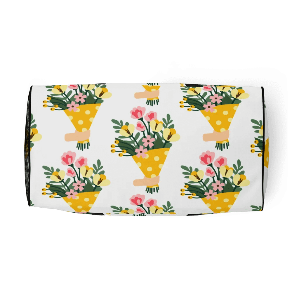 Bouquet Bliss All-Over Duffle Bag product image (5)