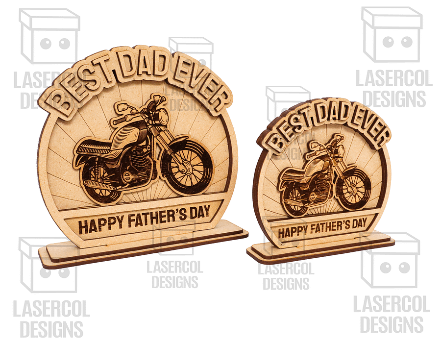 Father's Day Gift Plaque Set 2 (2 Sizes) - Laser Cut Files product image (7)