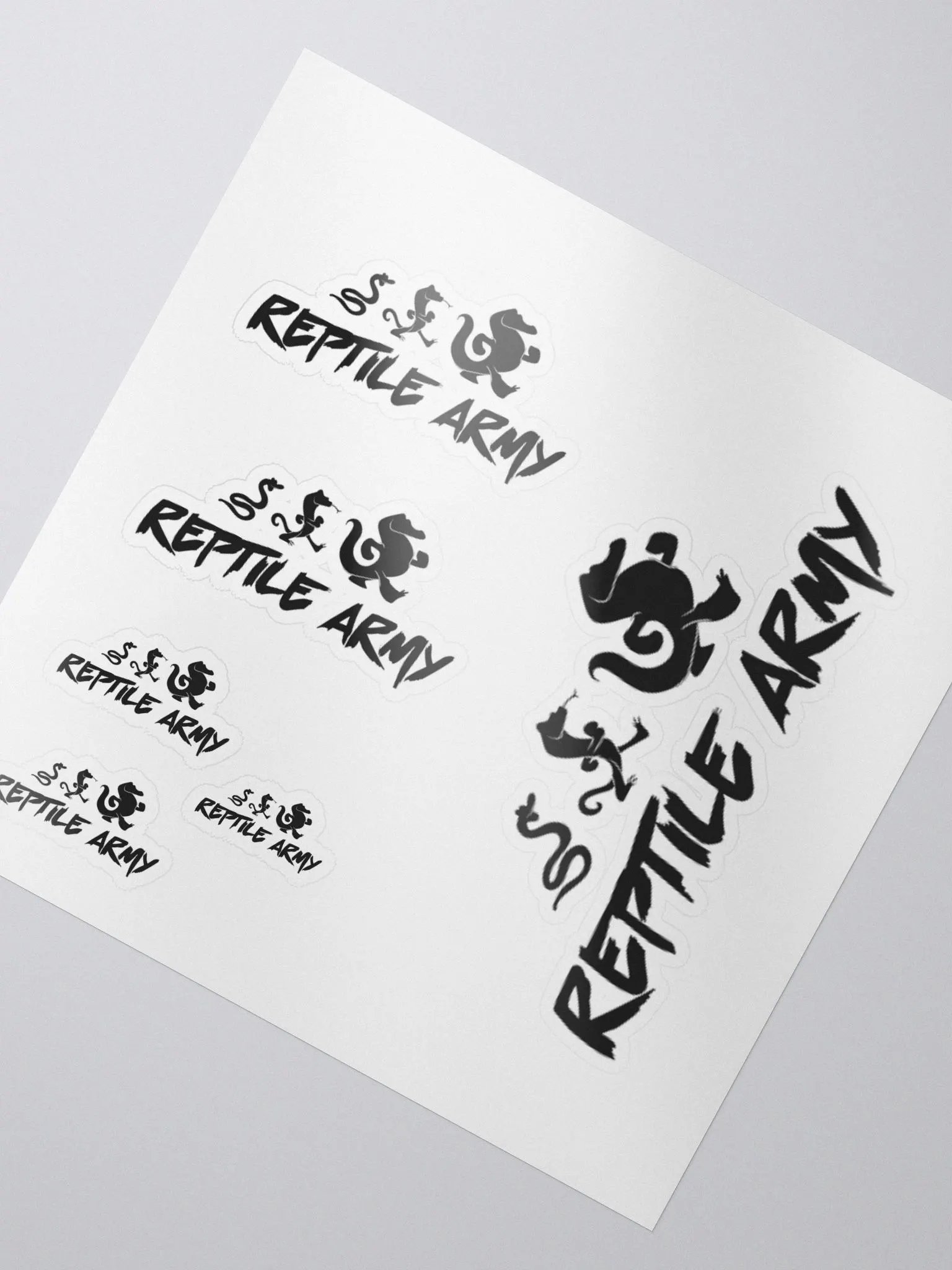 Reptile Army Sticker Sheet product image (2)