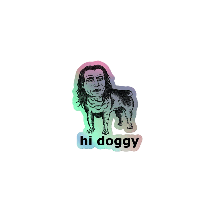 Hi Doggy [sticker] product image (1)