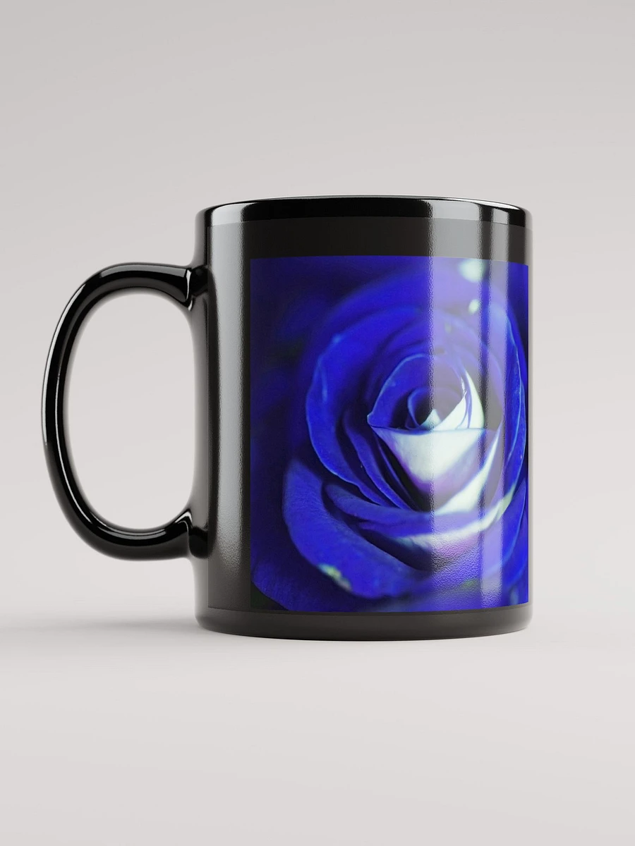Blue Rose Black Coffee Mug product image (12)