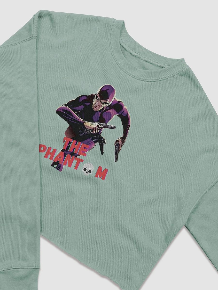 Ghost Who Walks :Bella+Canvas Women's Fleece Crop Sweatshirt product image (3)