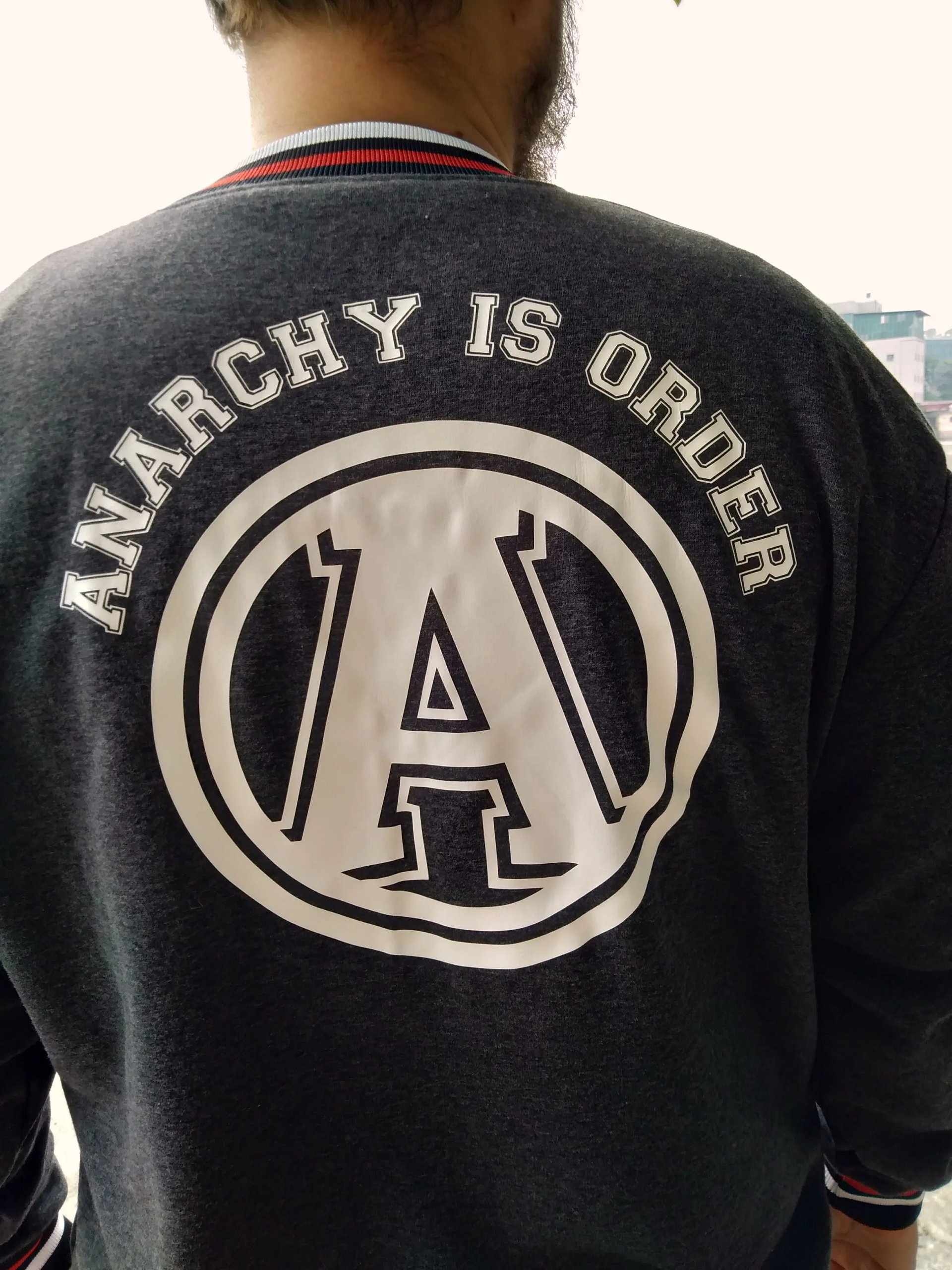 Embroidered Anarchist Bomb-Thrower Jacket product image (3)