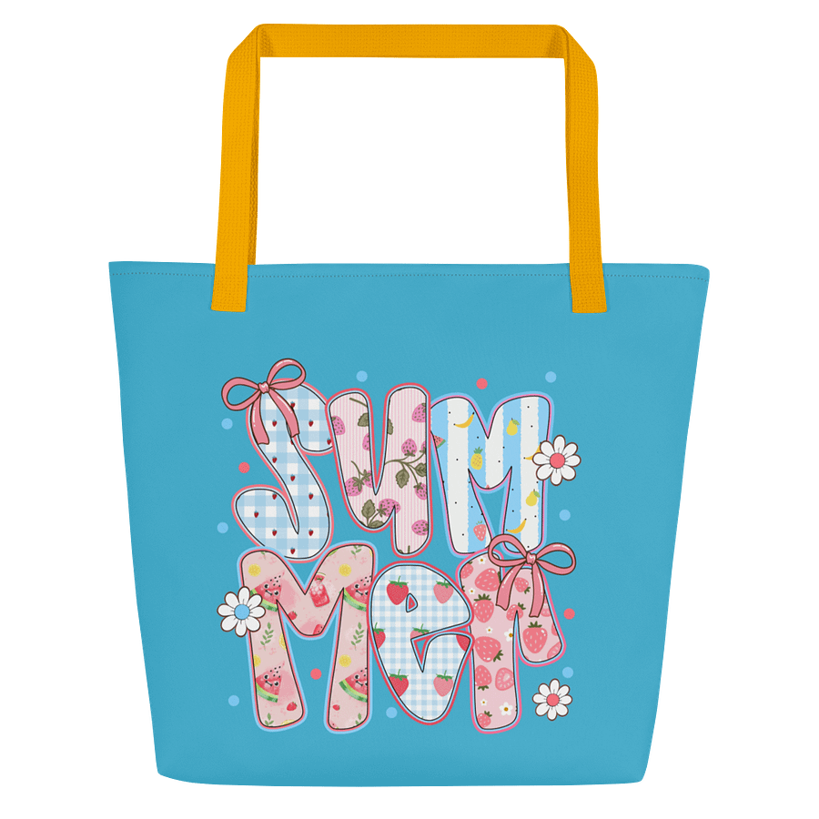 Sweet Summer Patchwork Tote Bag product image (1)