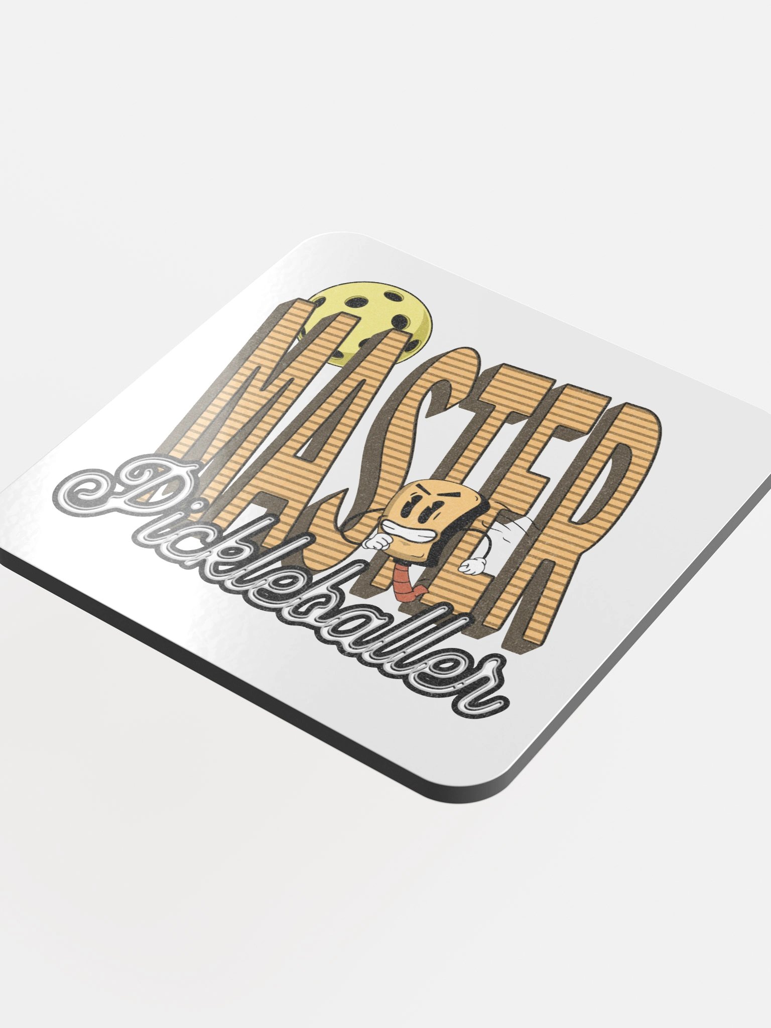 Master Pickleballer Cork Coaster product image (1)