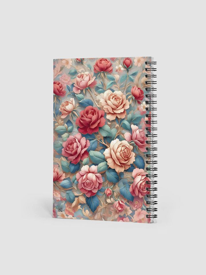 Royal Floral Spiral Notebook product image (2)
