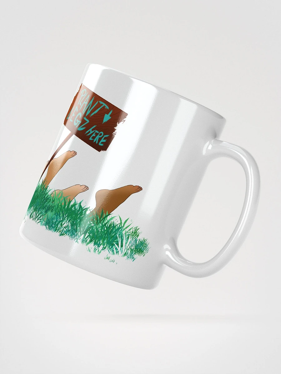 PLANT LEGZ HERE - White Glossy Mug product image (3)