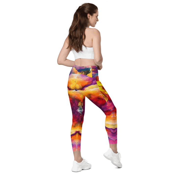 Clouds of Dreams Leggins with Pockets product image (1)